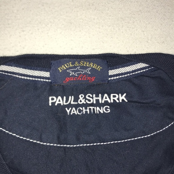 Paul & Shark T-Shirt Navy Blue - Picture 4 of 6